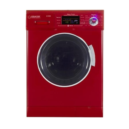 Equator Advanced Appliances Equator Advanced Appliances EZ 4400 N Merlot All-In-One Compact Convertible Combo Washer Dryer with Fully Digital; Merlot EZ 4400 N Merlot